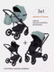 Миниатюра изображения товара Детская универсальная коляска MOWbaby Opus 3 в 1 (Pine Green)