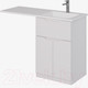 Миниатюра изображения товара Тумба под умывальник Dreja Vega 60 / 99.0450 (белый глянец)