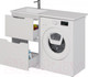 Миниатюра изображения товара Умывальник Dreja Wing 120 L / 100120L