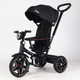 Миниатюра изображения товара Трехколесный велосипед с ручкой NINO Active (черный)