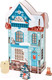 Миниатюра изображения товара Кукольный домик Collaba Time Домик зимний с мезонином с LED-свечой / 962488