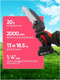 Миниатюра изображения товара Пила цепная аккумуляторная ForceKraft FK-CSR1018E (56942)