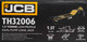 Миниатюра изображения товара Подкатной домкрат JCB TH32006 (1.5т)