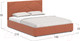 Миниатюра изображения товара Двуспальная кровать Moon Family 1257 / MF005409