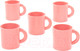 Миниатюра изображения товара Набор кружек Полесье №1 / 73959 (5шт, пудровый)
