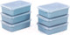 Миниатюра изображения товара Набор контейнеров Полесье 176x123x50мм с крышками / 73904 (6шт, серо-синий/прозрачный)