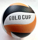 Миниатюра изображения товара Мяч волейбольный Gold Cup VV-18 (белый/черный/оранжевый)