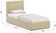 Миниатюра изображения товара Односпальная кровать Moon Family 1258 / MF004776