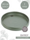 Миниатюра изображения товара Набор сервировочных блюд Nouvelle Scandi.Green Olive / 0860060-Н2
