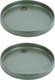 Миниатюра изображения товара Набор тарелок Nouvelle Scandi.Green Olive / 0860058-Н2 