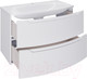 Миниатюра изображения товара Тумба под умывальник Belux Ганновер НП 90-02 (1, белый глянец)