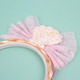 Миниатюра изображения товара Ободок карнавальный Darvish Ободок. Косичка с бантиком / DV-H-1802