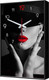 Миниатюра изображения товара Настенные часы Декарт Красное и черное 8Ч0007 (вертикальные)