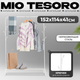 Миниатюра изображения товара Стойка для одежды Mio Tesoro Ivy CCS1010 (белый)