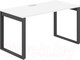 Письменный стол Norden 160x70x75 / AG.106.WH.L.72.AN (антрацит/серебристый/белый) — фото 2
