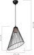 Миниатюра изображения товара Потолочный светильник Toplight Jeannine TL1608H-01BK