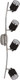 Миниатюра изображения товара Спот Toplight Lorena TL1257Y-04BC