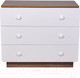 Миниатюра изображения товара Комод Polini Kids Ameli 3000 / 0002760.165 (белый/дуб крафт)