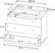 Миниатюра изображения товара Комод Polini Kids Ameli 3000 / 0002760.31 (белый/натуральный)