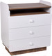 Миниатюра изображения товара Комод пеленальный Polini Kids Ameli 3010 / 0002761.165 (белый/дуб крафт)