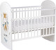Миниатюра изображения товара Детская кроватка Фея 701 Жирафик / 0002549.9.16 (белый)