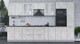 Миниатюра изображения товара Кухонный гарнитур Интерлиния Мила 3.6 ВТ (бетон лайт/бетон лайт/кастилло темный)