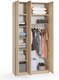 Миниатюра изображения товара Шкаф Soma Lord Lite 3-х створчатый 120x240 (дуб сонома)