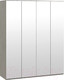 Миниатюра изображения товара Шкаф ТриЯ Либерти комбинированный / СМ-297.07.443 зеркальный (хадсон)
