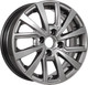 Литой диск KDW KD1430 (КС1093-00) 14x5.5" 4x98мм DIA 58.5мм ET 35мм (Grey Painted) — фото 2