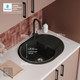 Миниатюра изображения товара Мойка кухонная Polygran Atol-620 (космос)