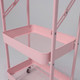 Миниатюра изображения товара Этажерка AksHome Nika (розовый)