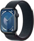 Миниатюра изображения товара Умные часы Apple Watch Series 9 GPS 45mm (Midnight, плетеный ремешок)