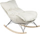 Миниатюра изображения товара Кресло-качалка Mio Tesoro Монга (белый)