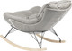 Миниатюра изображения товара Кресло-качалка Mio Tesoro Монга (светло-серый)