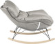 Миниатюра изображения товара Кресло-качалка Mio Tesoro Монга (светло-серый)