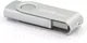 Миниатюра изображения товара USB flash накопитель Mirex Swivel Silver 128GB (13600-FM3SS128)