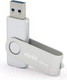 Миниатюра изображения товара USB flash накопитель Mirex Swivel Silver 512GB (13600-FM3SS512)