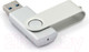 Миниатюра изображения товара USB flash накопитель Mirex Swivel Silver 64GB (13600-FM3SVS64)