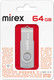 Миниатюра изображения товара USB flash накопитель Mirex Swivel Silver 64GB (13600-FM3SVS64)