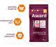 Миниатюра изображения товара Сухой корм для кошек Award Healthy Growth Kitten с индейкой и курицей (10 кг)