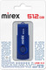 Миниатюра изображения товара USB flash накопитель Mirex Swivel Deep Blue 512GB (13600-FM3BS512)