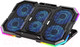 Миниатюра изображения товара Подставка для ноутбука Evolution LCS-08 RGB с активным охлаждением
