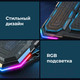Миниатюра изображения товара Подставка для ноутбука Evolution LCS-08 RGB с активным охлаждением