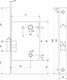 Миниатюра изображения товара Ручка дверная Lorena 71SN/70 завертка (белый никель, механизм L70)