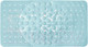 Миниатюра изображения товара Коврик на присосках Вилина Лужайка 68071 (68x38, дымчато-голубой)