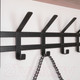 Миниатюра изображения товара Вешалка для одежды ЗМИ Торонто 22Д с полкой / ВСПТ22Д (черный)