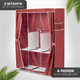 Миниатюра изображения товара Тканевый шкаф Mio Tesoro Lari 3 (бордовый)