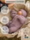 Миниатюра изображения товара Комбинезон для малышей Amarobaby Pure Love Tot / AB-OD22-PLT501/27-86 (пудровый, р.86)