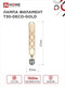 Миниатюра изображения товара Лампа INhome LED-T30-Deco Gold 9Вт 230В Е27 3000К 1040Лм 225мм/ 4690612050874