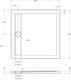 Миниатюра изображения товара Душевой поддон BelBagno TRAY-BB-DUE-A-90-4-W0